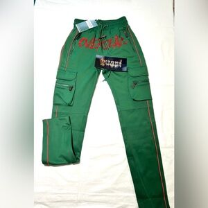 Guapi Limited Esition Green Cargo Jogger Pants